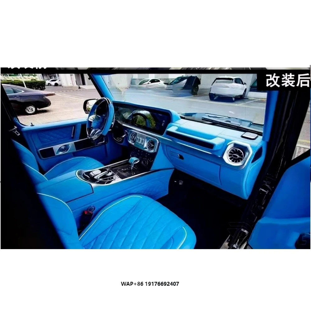 G-Class 02-18 Interior Upgrade - Premium Leather Seats, Dashboard & Door Panels Upgrade