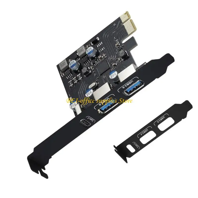 

A9LC PCIE TO USB CARD Expansion Card, 3 Port USB C USB A с подачей питания.