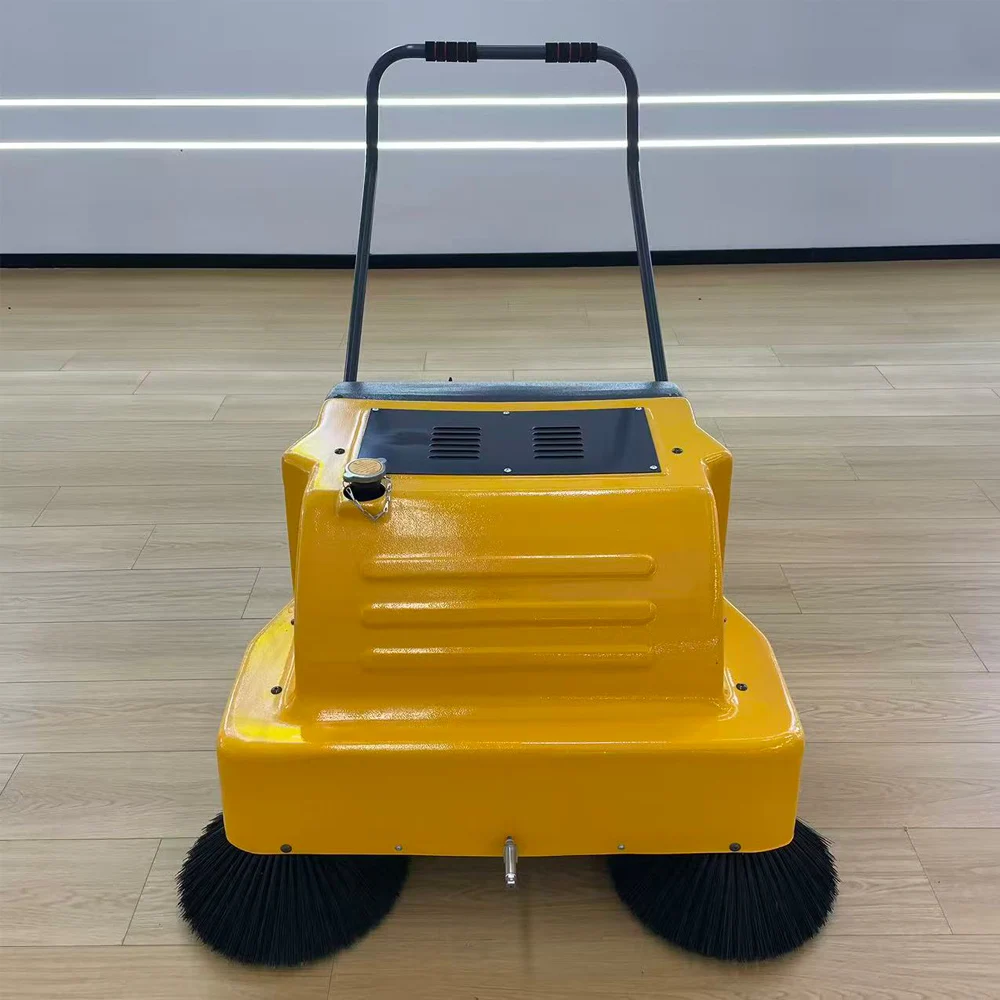 Manual Road Floor Sweeper Powerful Handheld Street Sweeping Machine Industrial Electric Lawn Sweeper Simple Flexible Operation