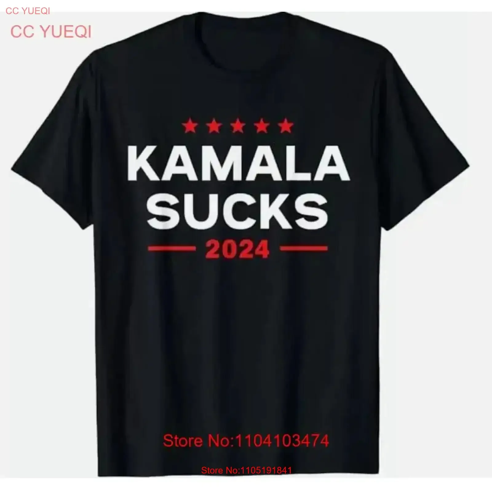 Kamala Sucks 2024 Anti Harris T Shirt vintage Washed Unisex Comfortable homme Top For Everyday Wear fashion Slightly Versatile