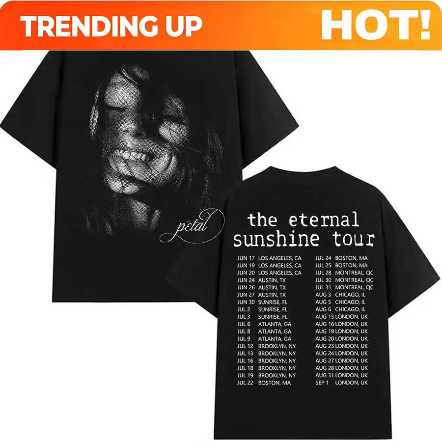 2026 The Eternal Sunshine Tour ariana grande T-shirt For Men Women 100% Cotton T Shirts To Hiphop Tops AG13