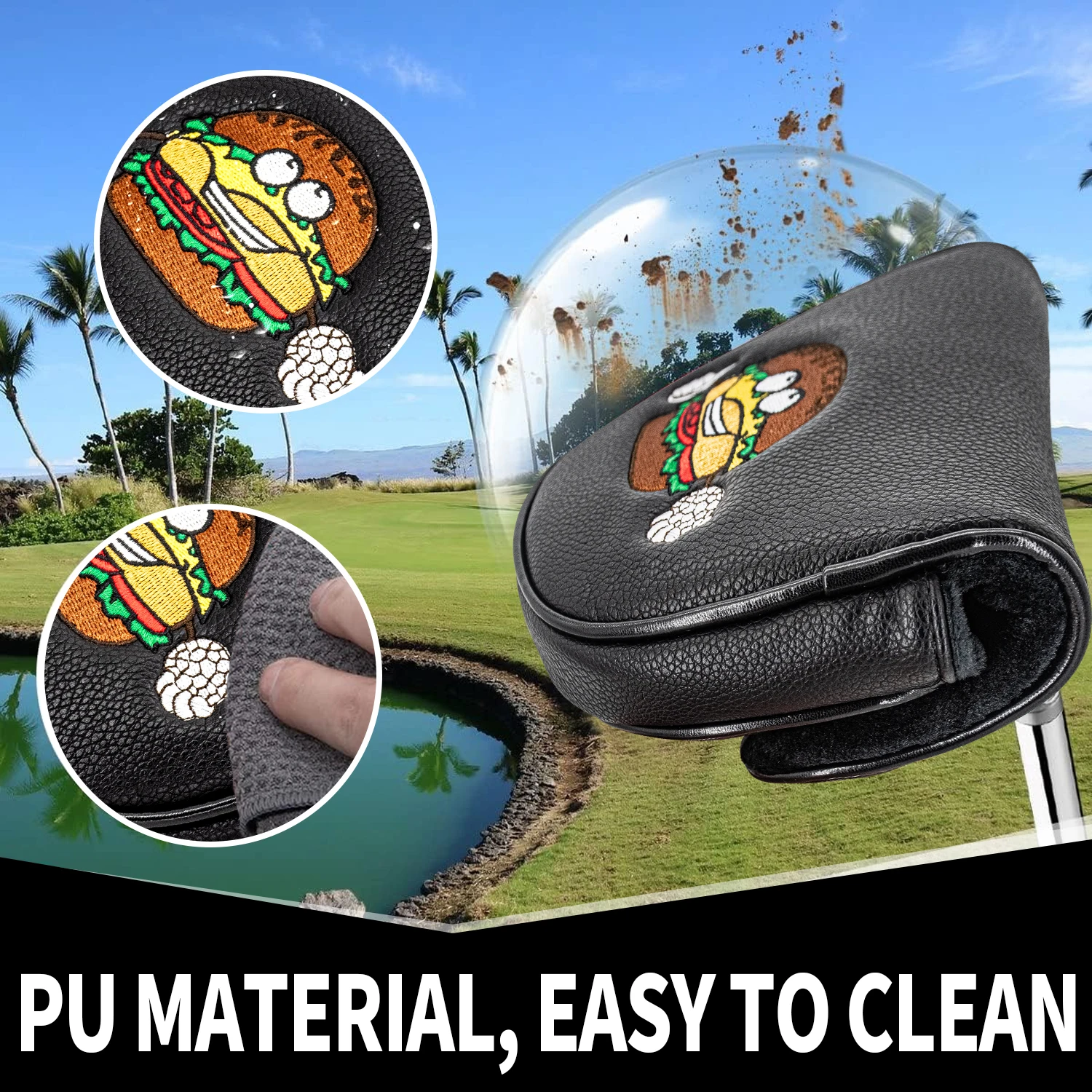 1 funda para cabeza de palo de - Golf Equipment Cabinet reseña y precio