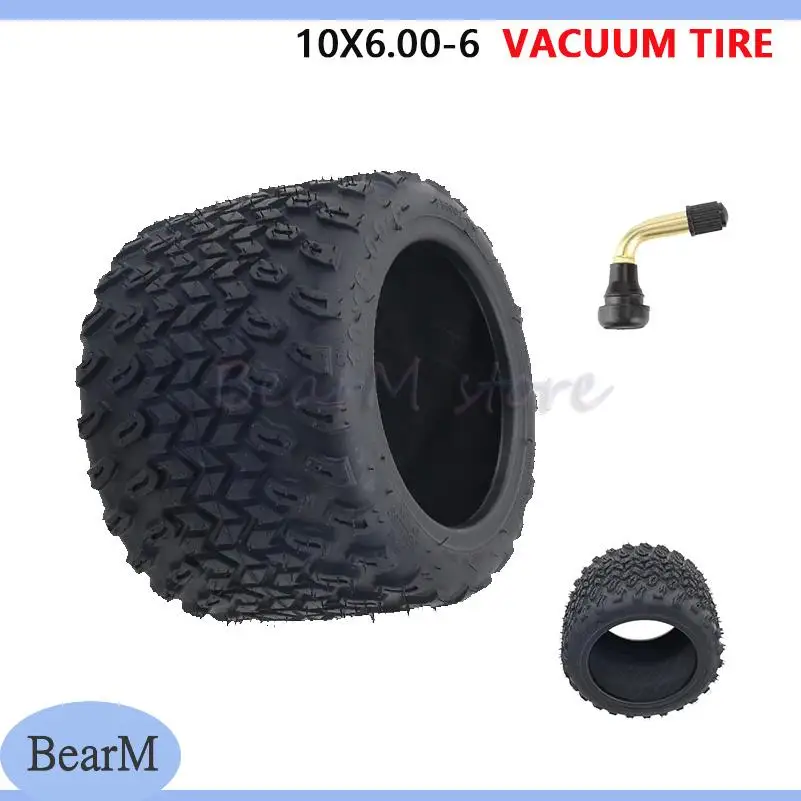 

Для маленького мотоцикла Citycoco Mini Kugoo C1 Pro, шина для электрического скутера 10x6.00-6 с ртом