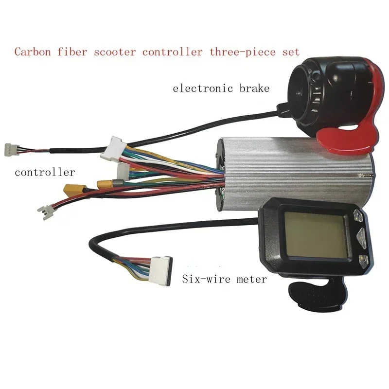 1SET Controller Brake LCD Display 24V 250W Electric Scooter Controller Brushless Motor Electric Bicycle Accessory