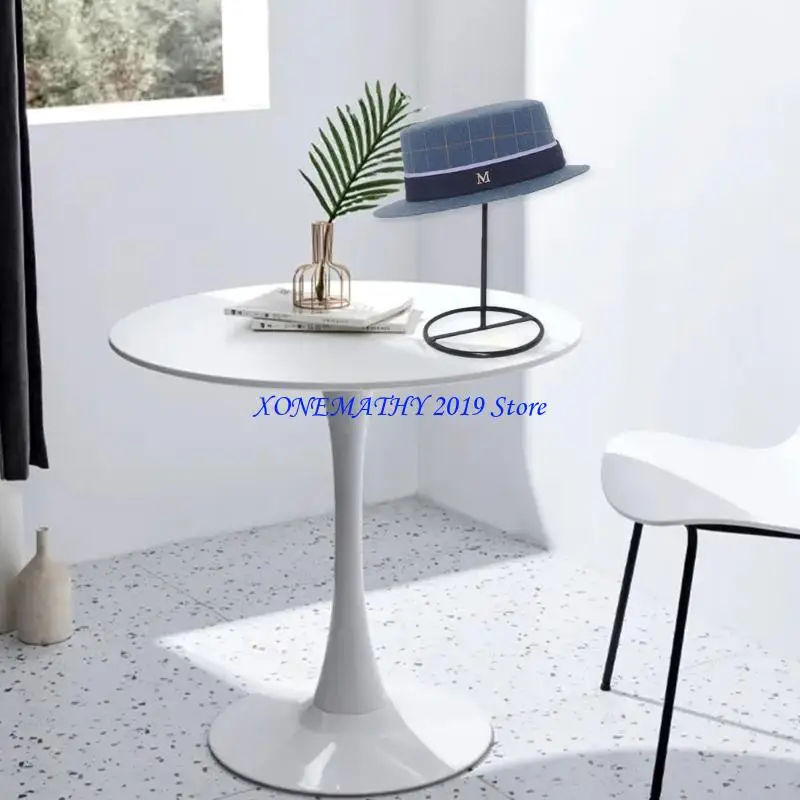 F42F Metal Hat Stands Tabletop Hat Display Holder for Chic Hat Elegant Rack