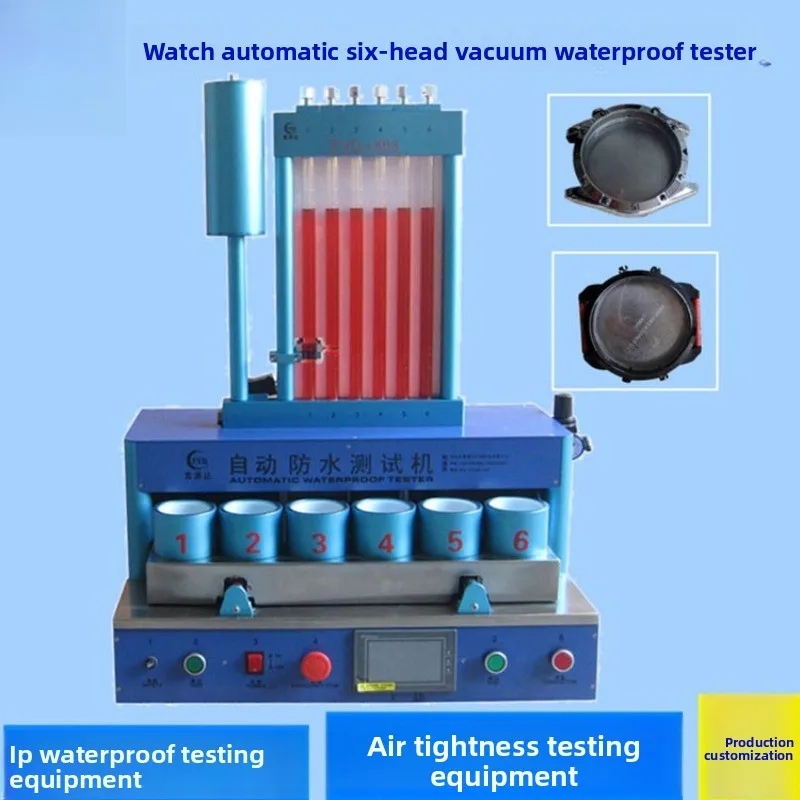 FYD-868 six automatic watch waterproof testing device vacuum leak testing machine