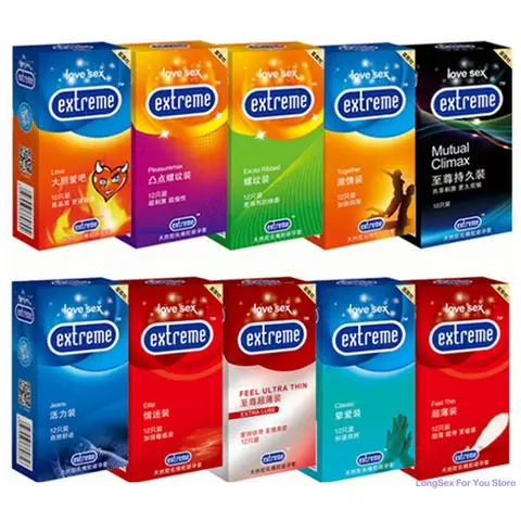 10/12pcs Extra Thin Condom Ultra Sensitive Natural Rubber Latex Condom For Men Honeymoon Wedding Night Peniss Sleeve For Adult