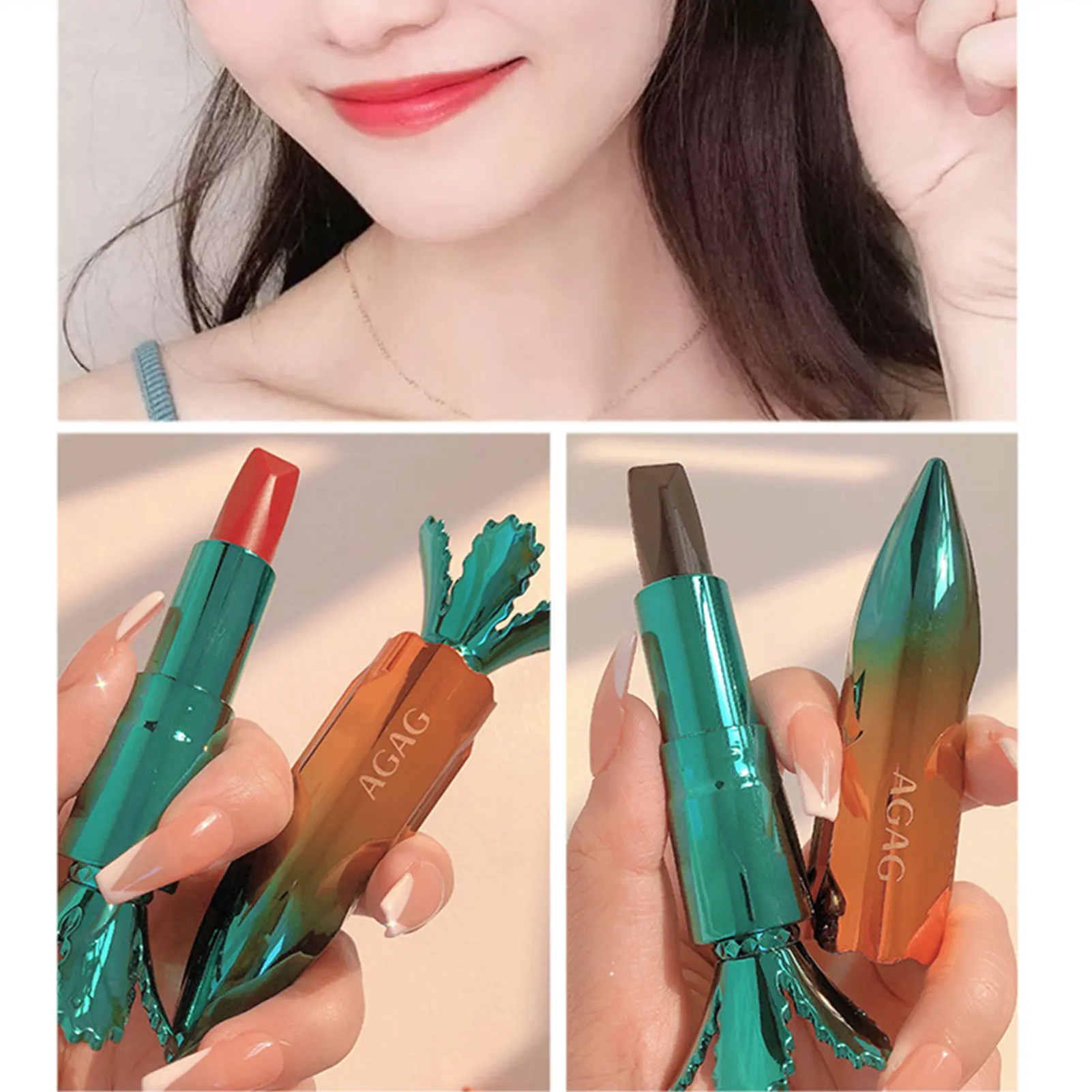 5 Colors Jelly Lip Care Lipstick Non-greasy Lightweight Texture & Intense Hydration for Your Mom Wife Girlfriends on Festivals