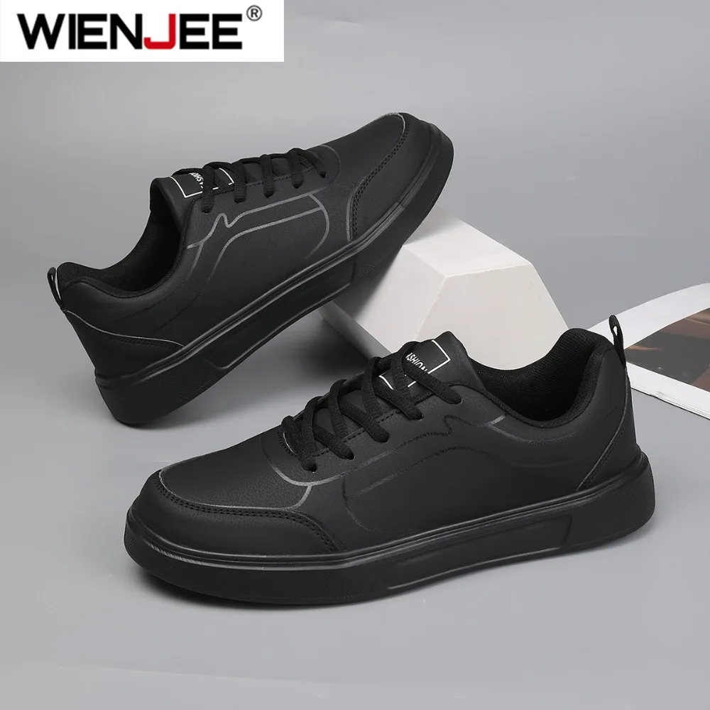 

Men Outdoor Anti-slip Shoes High Quality Lace Up Men Casual Sneaker Soft Breathable Lightweight Sports Flat Shoes Big Size 39-47