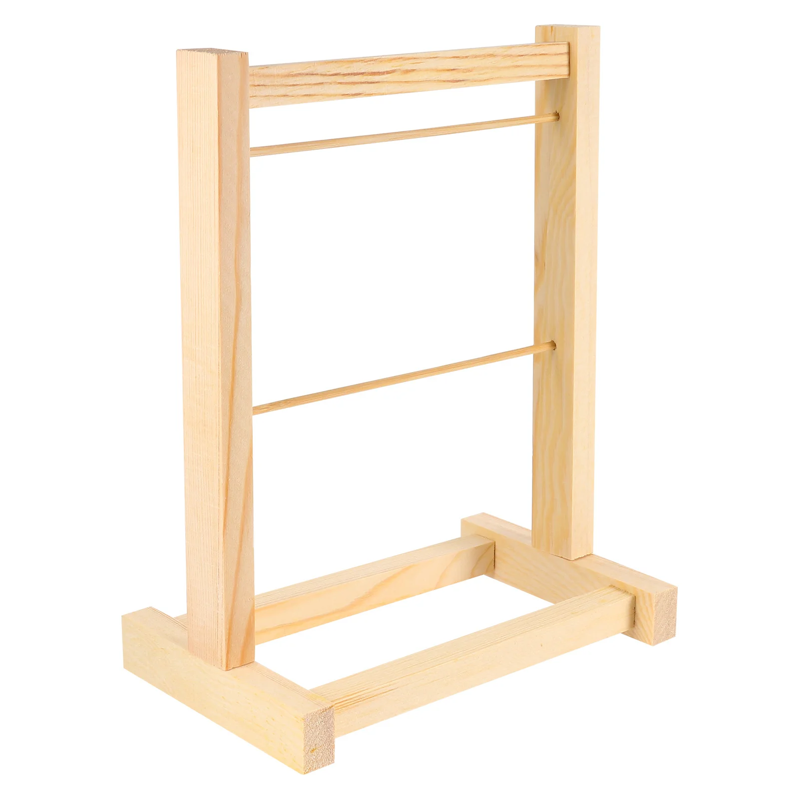 

1Pcs Wooden Clothes Hanger Mini Coat Holder Practical Design Good Gift Clothes Hanger Coat Holder