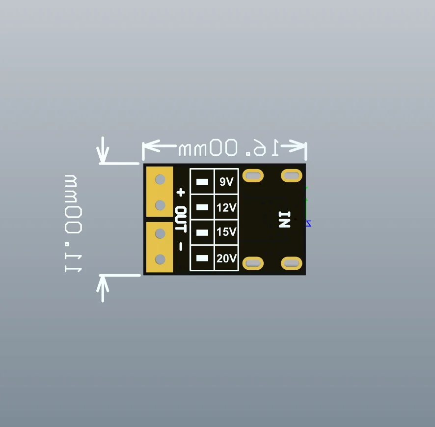 CH224K Trap Development Board Support PD3.0/2.0 BC1.2 Voltage Output 9V/12V/15V/20V