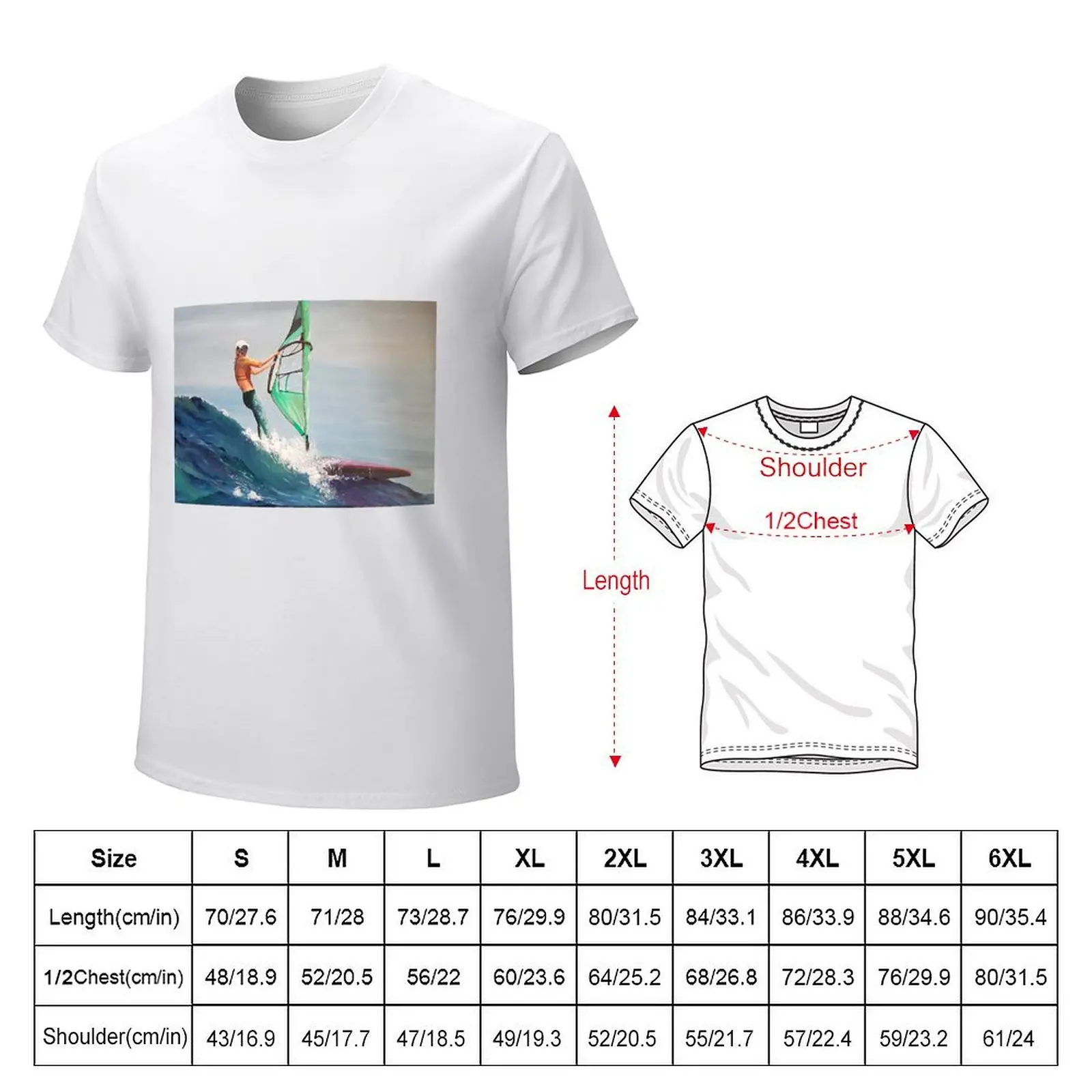 ON THE WAVES T-Shirt new edition plain men clothings