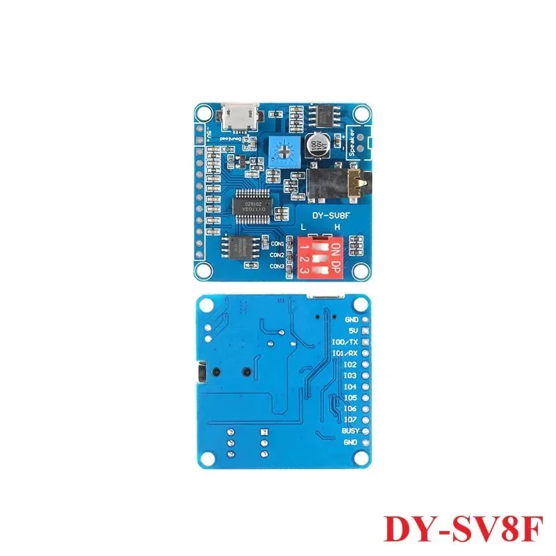 Voice Playback Module Board MP3 Music Player 5W MP3 Playback Serial Control SD/TF Card For Arduino DY-SV5W