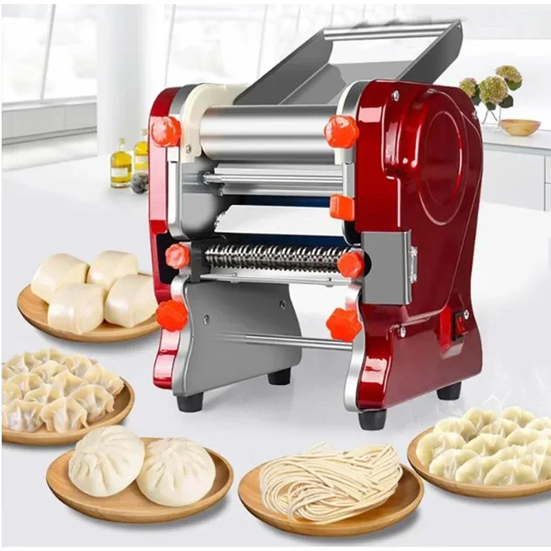 

200mm Wide Electric Dough Sheeter for Household/commercial Stainless Steel Noodle Maker Dough Roller Presser Machine