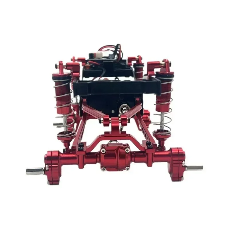 Metal Upgrade Front Middle and Rear Door Axles For WPL 1/16 B16 B36 six wheel drive RC Car Parts