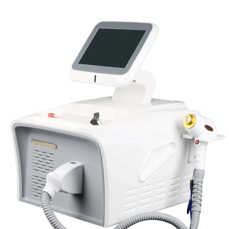 

2000W Diode Laser 755 808 1064nm Wavelengths Hair Removal Machine Cooling Head Painless Laser Epilator Face Body Hair Removal