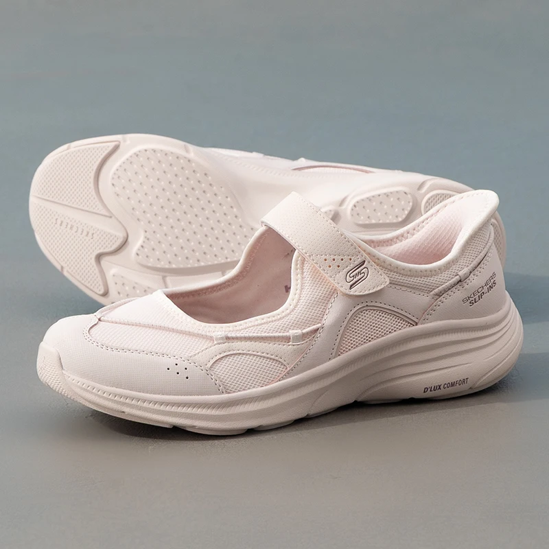 Skechers Women's Sneakers for Outdoor Activities, Walking, Exercise, Trendy Fashion Mary Jane Casual Shoes 104495-Ltpk