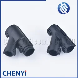 Auto wire harness connector bellows buckle manifolds Y-tee ailpin Corrugated pipe clamp clasp cover 9817040 9817304 9817038