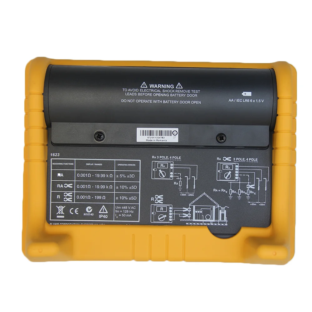 Flu K E 1623-2kit Ground Resistance Tester 1625-2kit Geo Earth Ground Tester Kit  1623-2 And 1625-2 New And In Stock