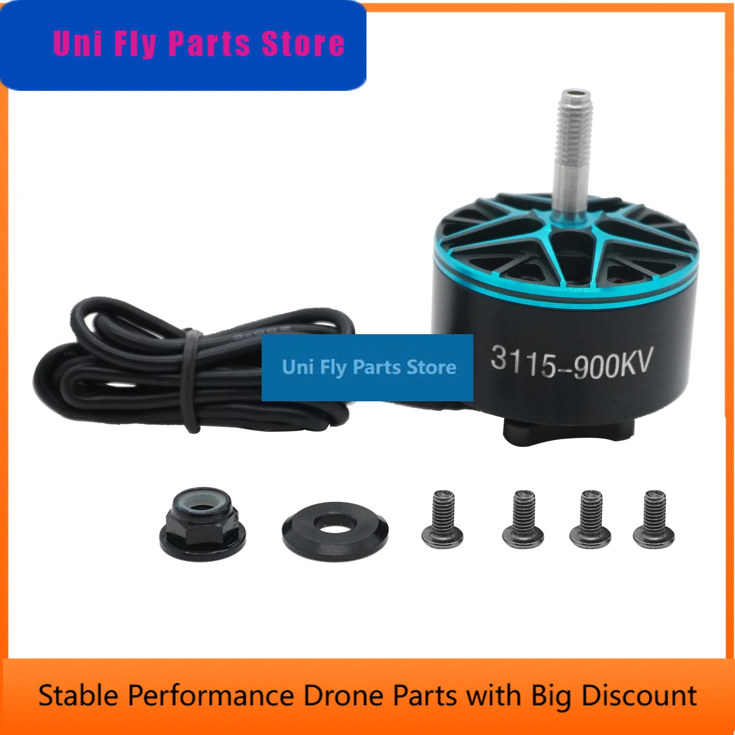 UniFlyB10C Mark4 V2 10inch Propeller 60A 4-in-1 ESC 3115 900KV Motor for RC FPV Racing Freestyle  Frame Kit F4 Flight Contr
