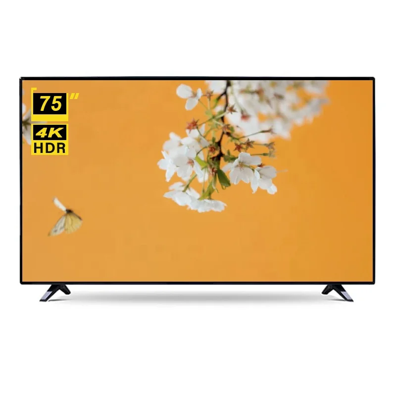 

High end customized TV STLF ZJWGood Price OEM Factory Television Smart Tv Best Quality 75-inch Smart TV 4K HD Television 75 85 1