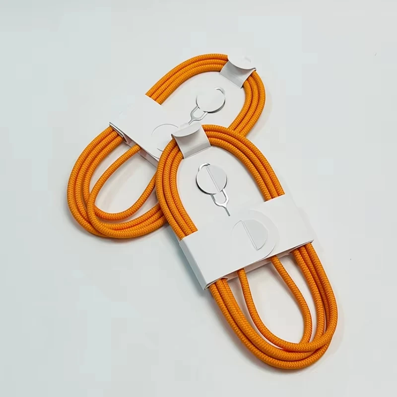 

60W USB C to C Charger Cable Type C Fast Charging Braided PD Cable 1M for lPhone 17 15 16 Series lPad Air Pro MacBook Pro Huawei