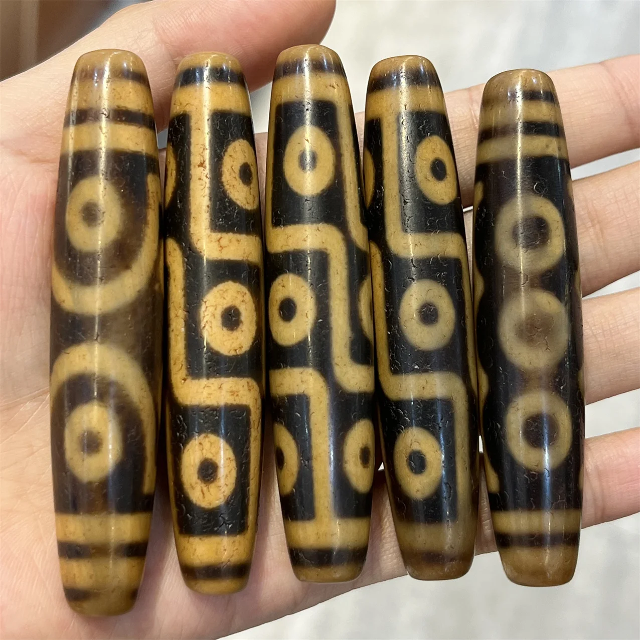 

1pcs/lot Bijoux charms abalorios jewelry making natural agate dzi ethnic style Hot totem gemstone pendant loose beads unisex