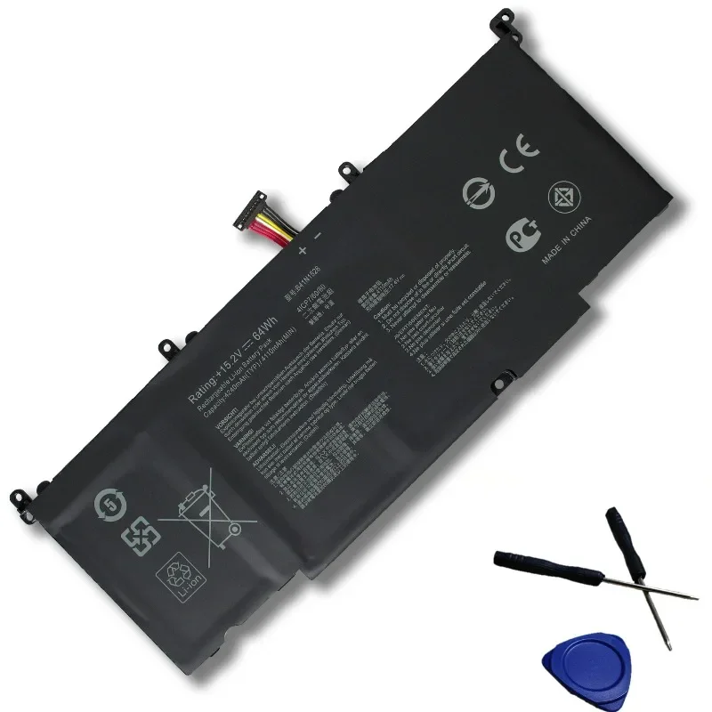 B41N1526 Laptop Battery For Asus ROG Strix GL502 FX60VM ZX60V FX502VM 15.2V 64Wh 4240mAh Li-Polymer Replacement Battery