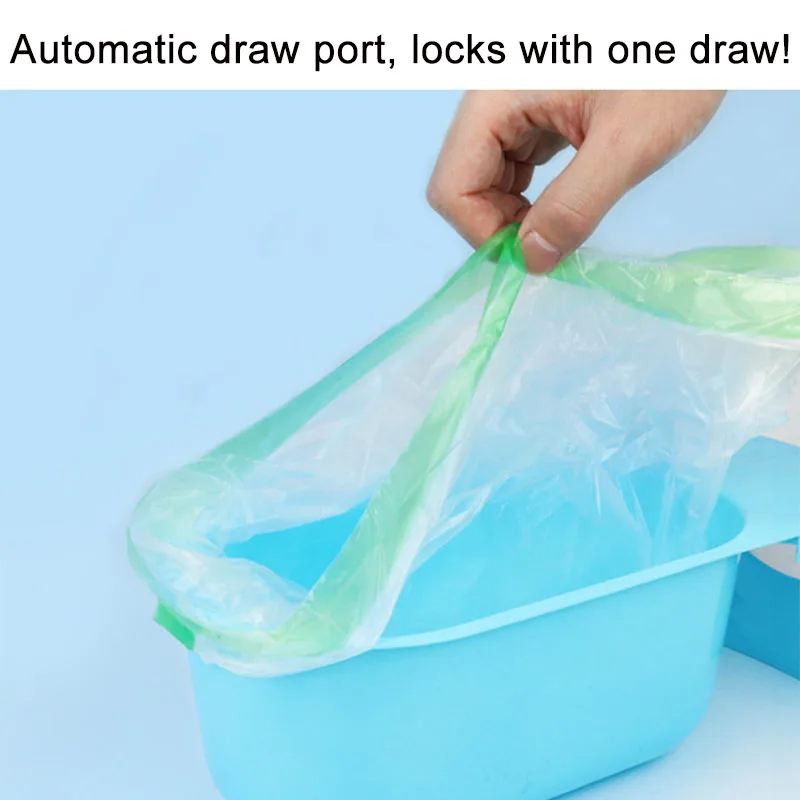 1/5/10 Roll Universal Potty Training Toilet Seat Bin Bags Travel Potty Liners Baby Poop Bags Easy-To-Tie Diapers Bags