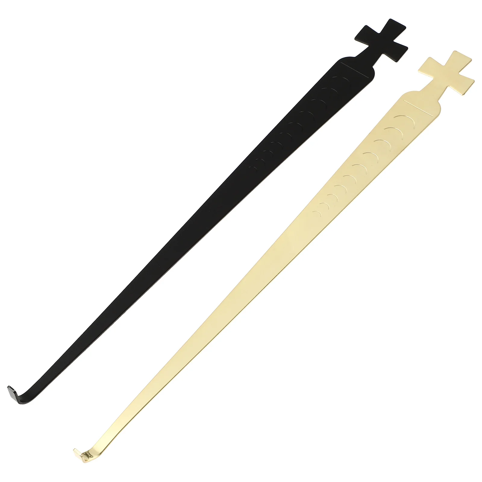 2 قطعة الفولاذ المقاوم للصدأ الفتيل قواطع السنانير اكسسوارات ل الروائح المعطرة الشاي ضوء جرة الشموع الفتيل هوك