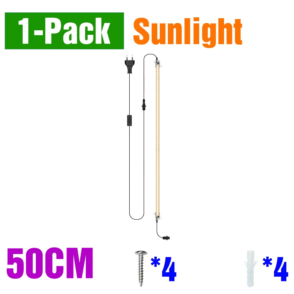 LED Planten Groeien Licht Strip Volledige Spectrum Indoor Bloemzaden Hydrocultuur Succulente Groente Teelt Lamp Groei Doos AC220V