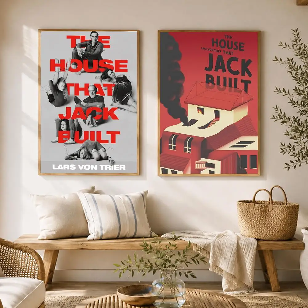 The House That Jack Built Poster HD poster wall art self-stick no-residue for home cafe office great gift