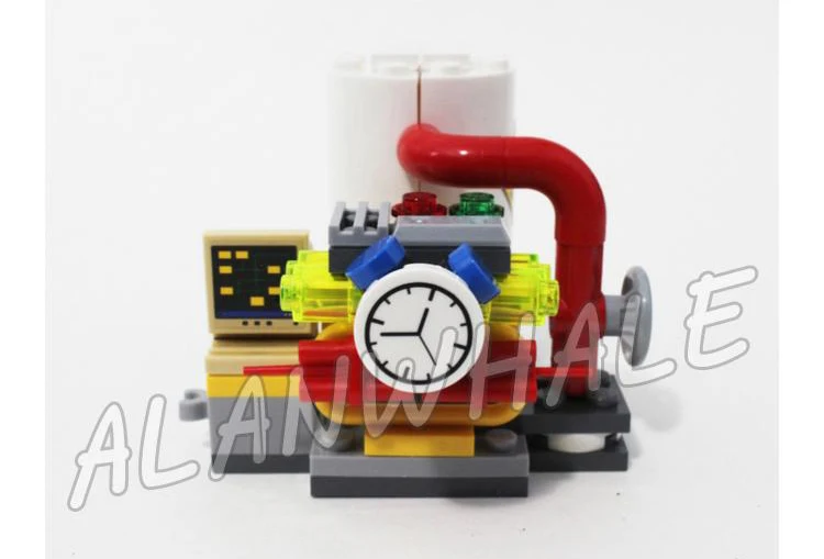 136pcs Super Fighter The Joker Balloon Escape Backpack Power Plant 10626 Building Kits Boy Compatible With Bricks