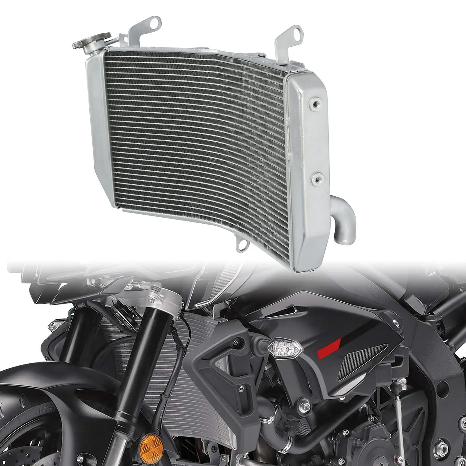 Engine Radiator Cooling Cooler For Yamaha MT-10 MTN1000 2017-2021 2020 Motorcycle
