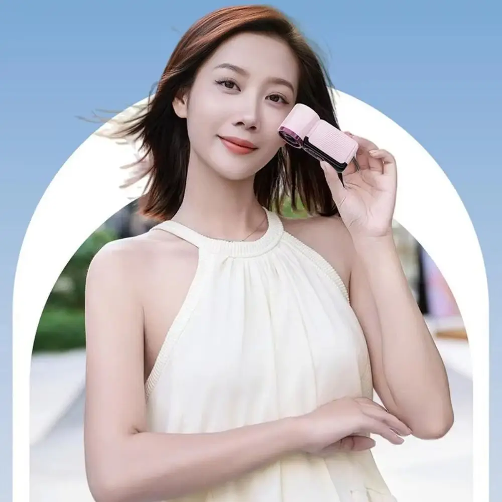 High Speed Handheld Fan Rechargeable Long Battery Life Portable Fan Compact Size LED Display Turbo Fan Long Endurance