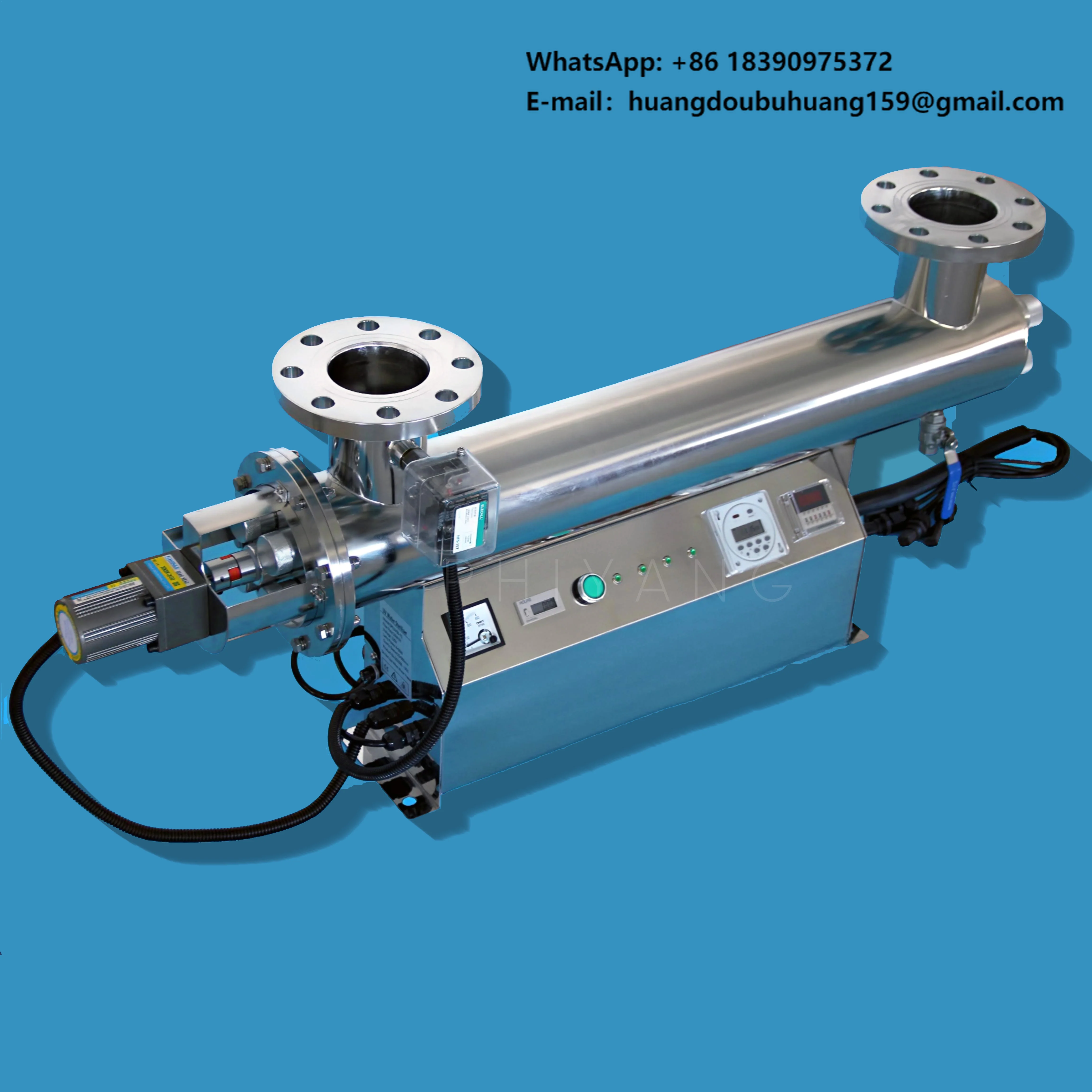 

320W Outdoor Automatic Cleaning Swimming Pool Portable Water Purifier Stainless Steel Uv Water Purifiers Filter Machine