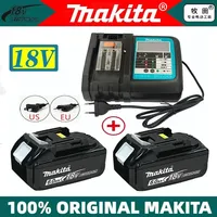 2025 Original/Genuine Makita 6.0Ah for Makita 18V Battery BL1860 BL1850B BL1850 BL1840 BL1830B Replacement Lithium Battery