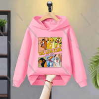 New 2025 Disney Lion King Cartoon Cute Comfortable Sweatshirt for Kids Boys and Girls Hoodie with Soft Feel and Adorable Design