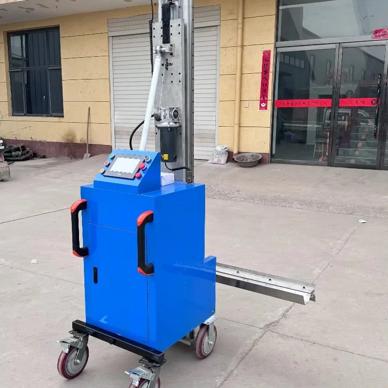 Construction equipment Automatic electric portable concrete mortar wall plastering machine Simple
