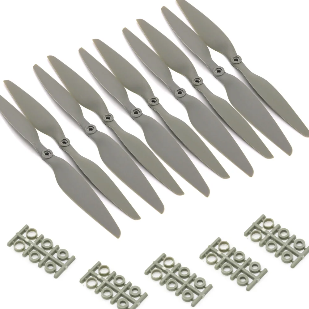 10pcs/lot MR 1245 9045 1145 1045  Propeller Props Four Axis Multi Axis RC Airplane CW/CCW Propellers (5 Pair)