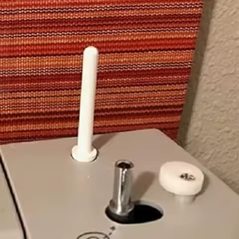 2pcs 68003702 Spool Pin Plastic 62*6mm for SINGER Domestic Sewing Machines 3333,3337,3342 Fashion Mate,7640 Confidence, HD660