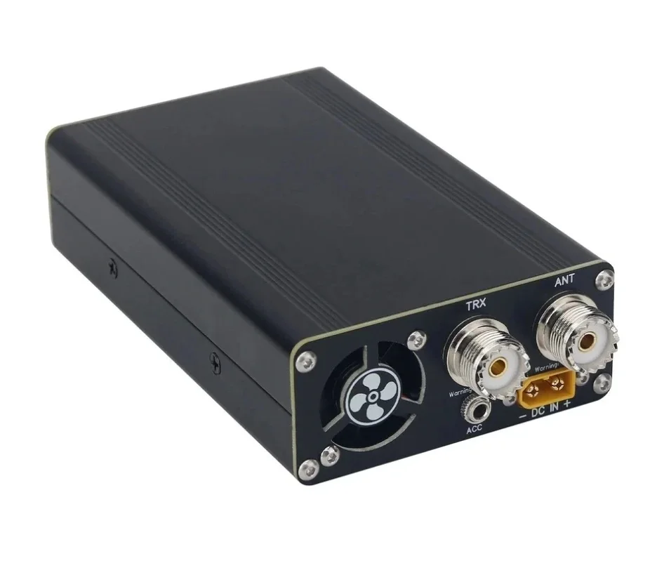 Micro PA50-3 Updated PA50+ 3.5MHz-28.5MHz 50W Intelligent Shortwave HF Power Amplifier SWR Meter LPF Filter 1.3inch OLED Screen
