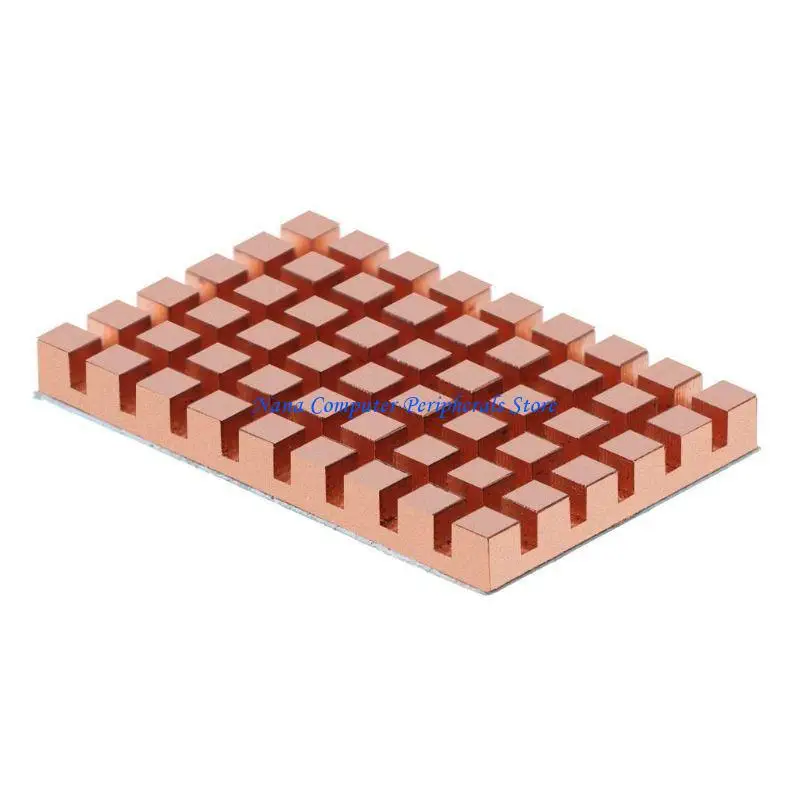 F68C Copper for M.2 SSD Hard Drive Radiator Desktop Dedicated mSATA NGFF 5030 Heatsin