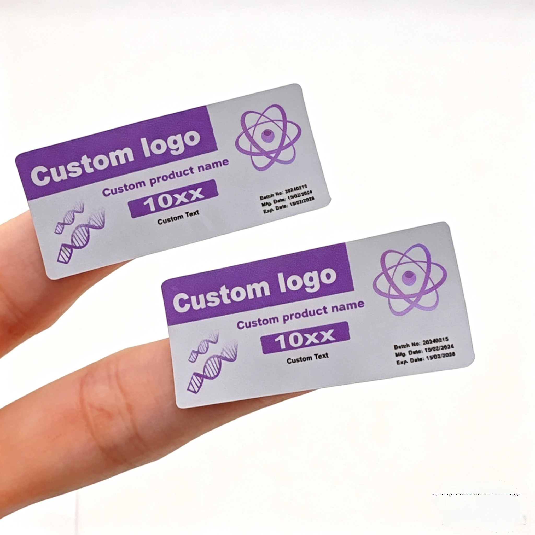 Medical Label - Niestandardowe, drukowane etykiety na kosmetyczne fiolki,