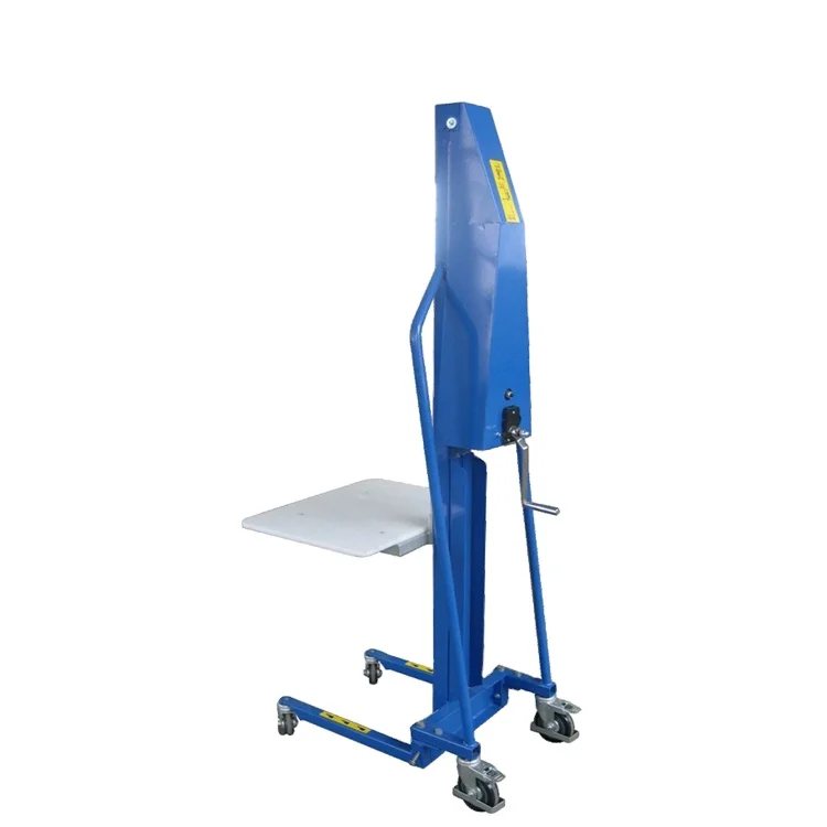 Self-loading vertical stacker