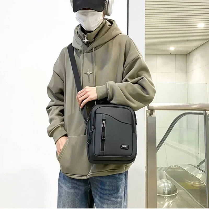 Men\'s Handbag Shoulder Bag Fashion Casual Oxford Man Messenger Bag Stylish Elegant Design Lightweight Men Crossbody Shoulder Bag