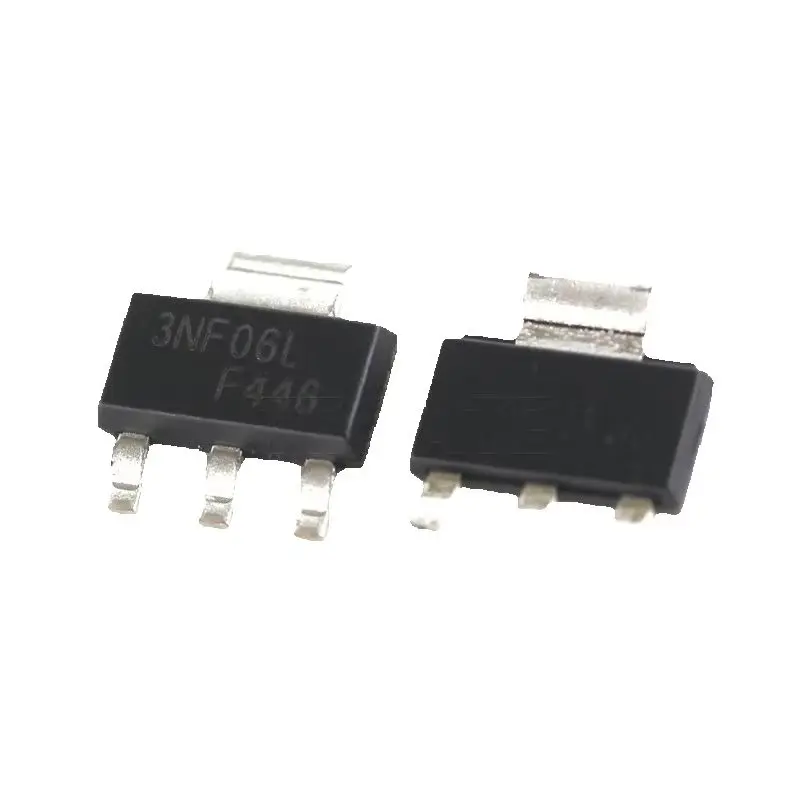 5PCS 3NF06L STN3NF06L SOT-223 60V 4A MOS FET