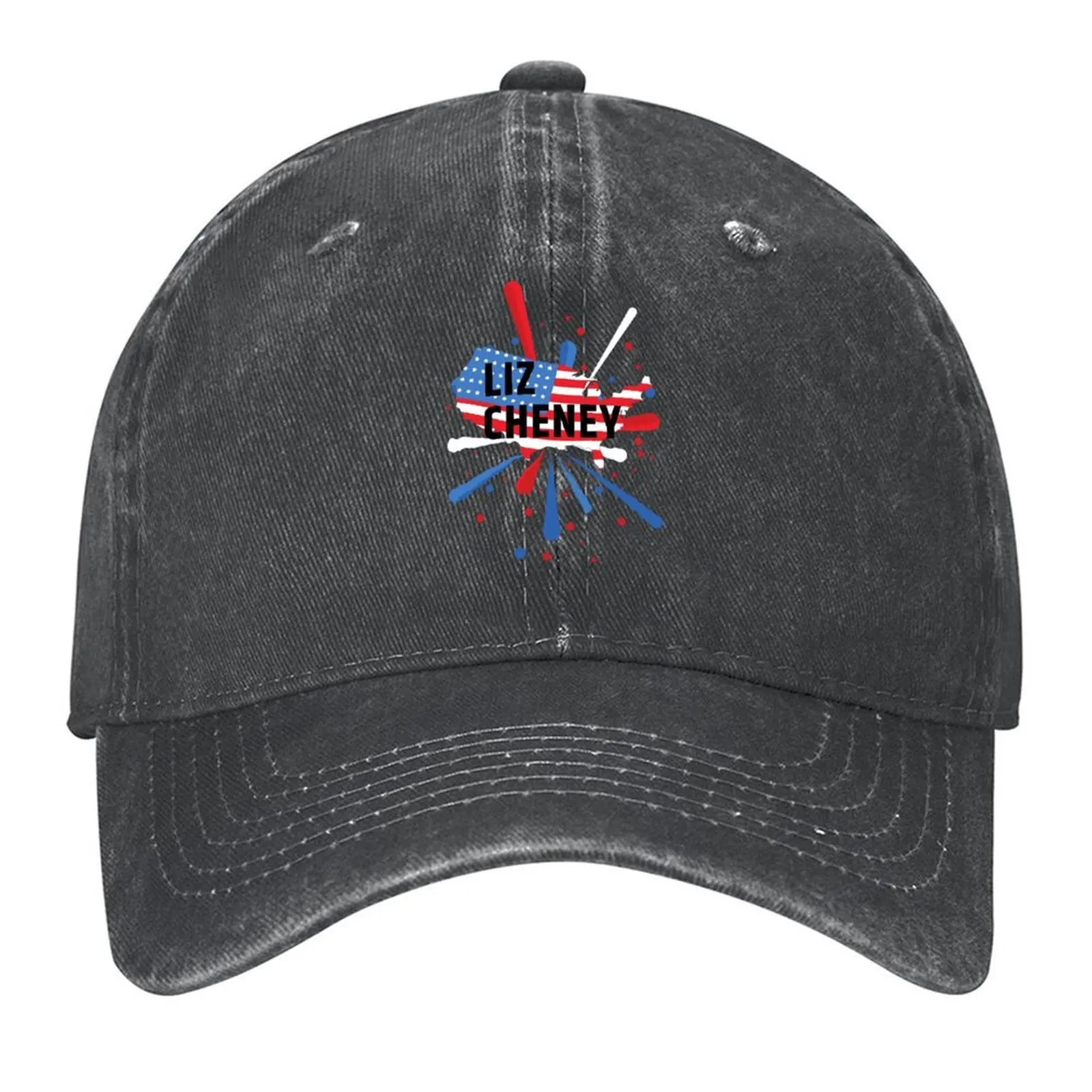

Liz Cheney United States Of America Great Again Baseball Cap Hat Baseball Cap Luxury Brand summer hat Female Men's