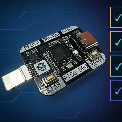 RP2350A PIC0 Engineering Box Support One Click DFU Data/ Restart AUTOMATIC DFU ENTRY/ PWN MODE