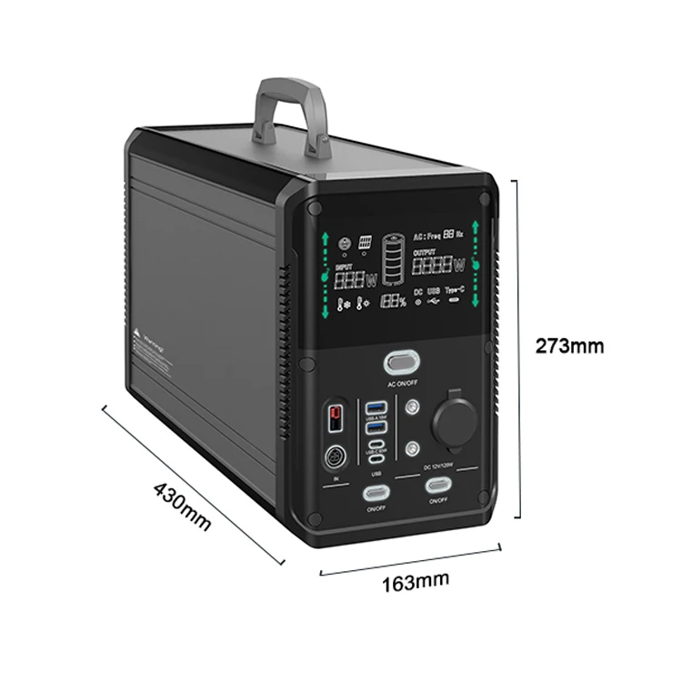 

Уличный портативный источник питания 1000 Вт, перезаряжаемый генератор энергии, электростанция для кемпинга в экстренных ситуациях